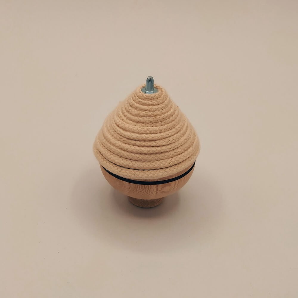 Traditional Classic Portuguese Spinning Top Pião
