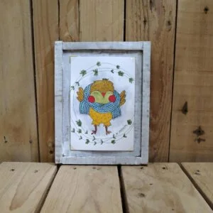 Illustration Artwork - Bird Art: Whistle of Happiness (15x19,5cm)