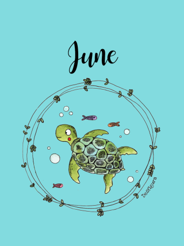 June - Sea Turtle